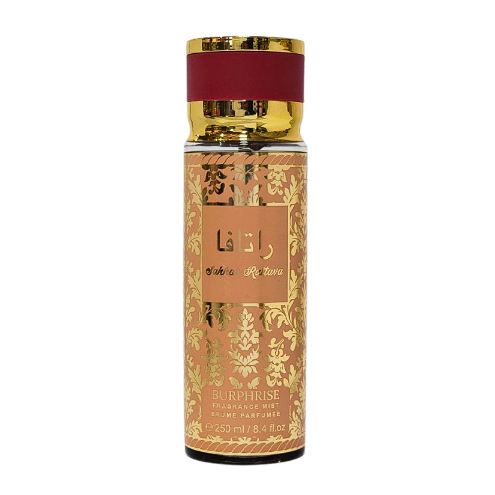 SPLASH SPRAY PERFUMADO CONCENTRADO SAHHAR RATTAVA BURPHRISE 250ML (M)(DUPE DE PARIS CORNER KHAIR FELICITY EDP 100ML)
