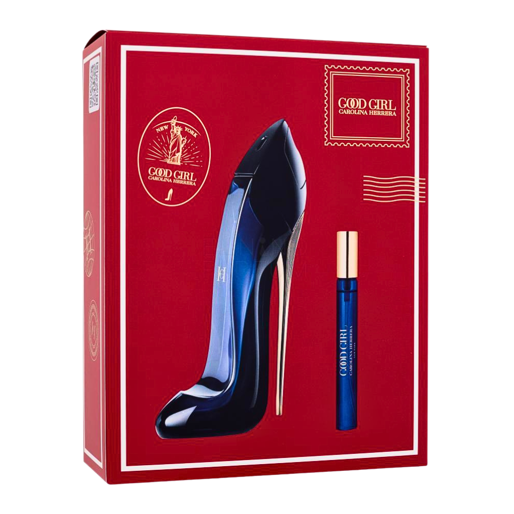 SET CAROLINA HERRERA GOOD GIRL EDP 80ML, MINI EDP 10ML (M)