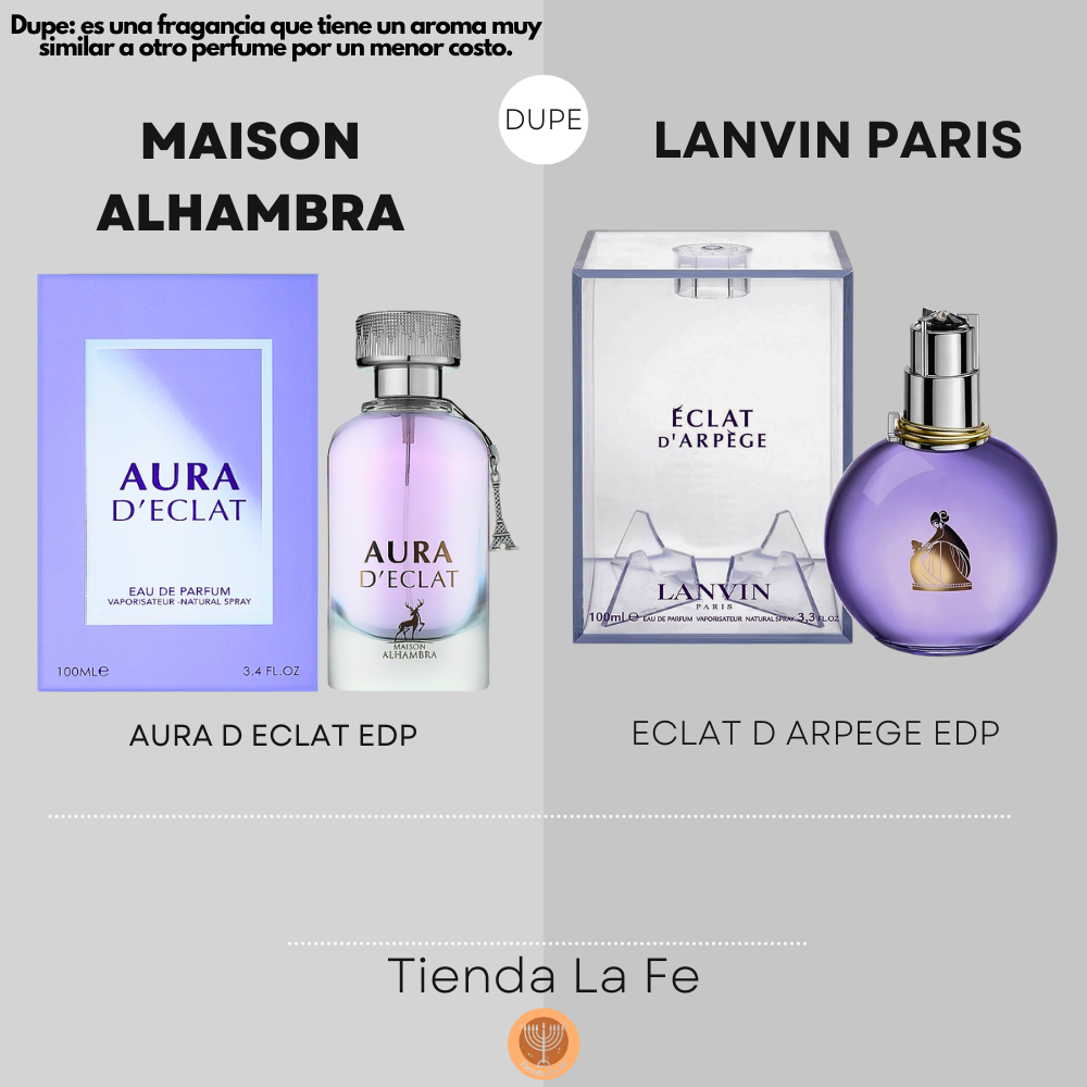 MAISON ALHAMBRA AURA D ECLAT EDP 100ML (M) (DUPE LANVIN ECLAT D ARPEGE EDP)