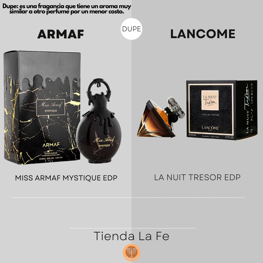 ARMAF MISS ARMAF MYSTIQUE EDP 100ML (M) (DUPE LANCOME LA NUIT TRESOR EDP)