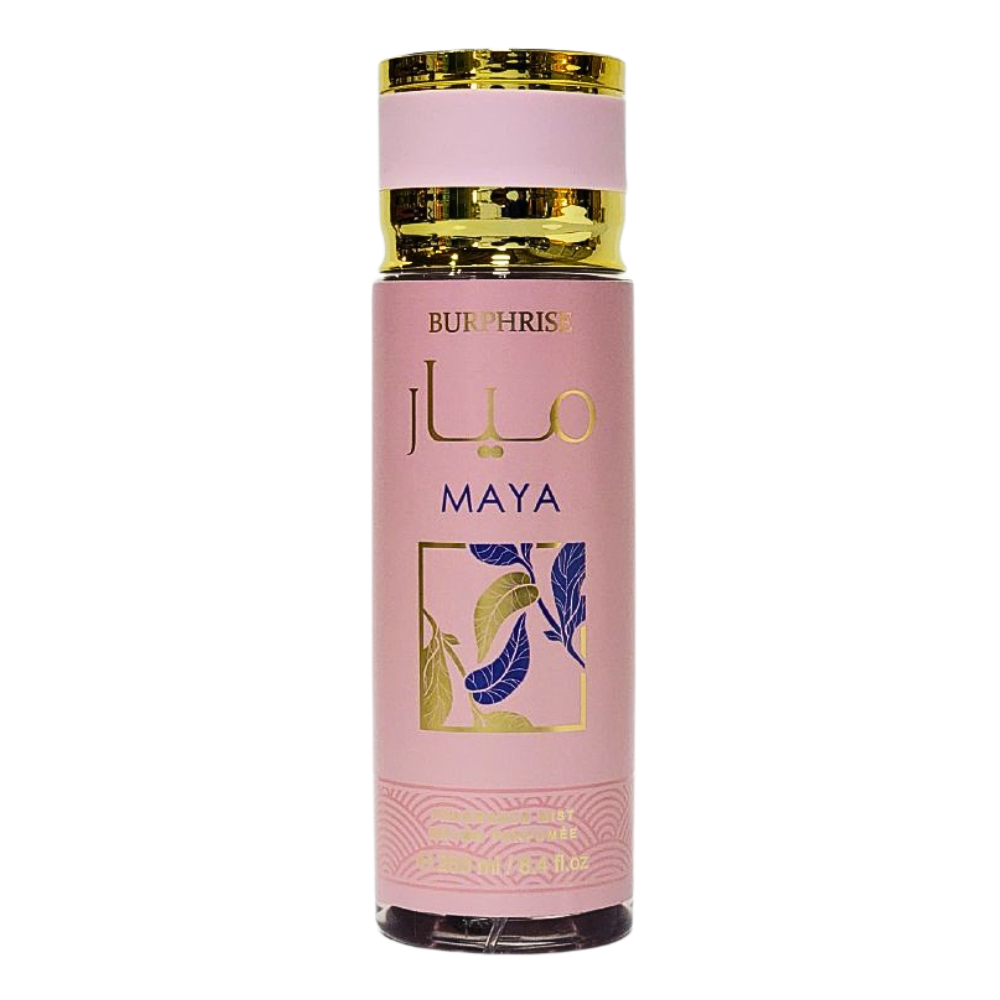 SPRAY PERFUMADO CONCENTRADO BURPHRISE MAYA 250ML (M)(AROMA SIMILAR A LATTAFA MAYAR EDP 100ML)