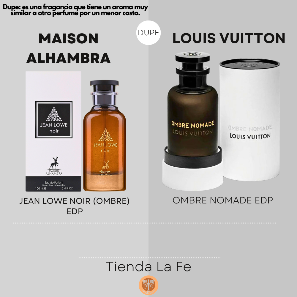 MAISON ALHAMBRA JEAN LOWE NOIR (OMBRE) EDP 100ML (U) (DUPE LOUIS VUITTON OMBRE NOMADE EDP)