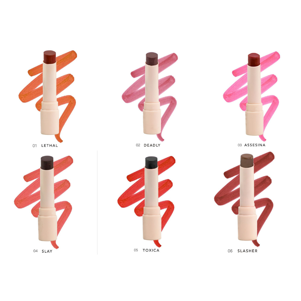 BRILLO LABIAL TINTA REFRESCANTE PARA EXPLOSIONN DE COLOR REFRESCANTE, LOCK VIVO  DURADERO 6 TONOS, ITALIA DELUXE RO DYE FOR LABIAL 3.8G