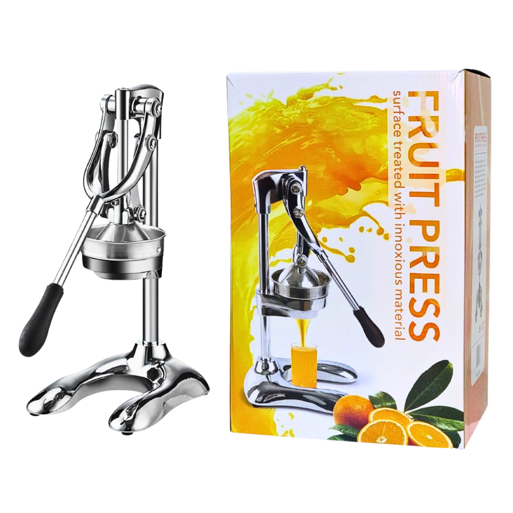 MAQUINA EXPRIMIDORA MANUAL PARA FRUTAS, TODO TIPO DE ZUMOS, USO DOMESTICO, ALEACION DE ALUMINIO, RESISTENTE FRUIT PRESS