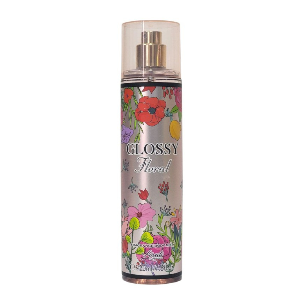 SPLASH LOVALI GLOSSY FLORAL 220ML (M)(DUPE DE GUCCI FLORA GORGEOUS GARDENIA EDP 100ML)