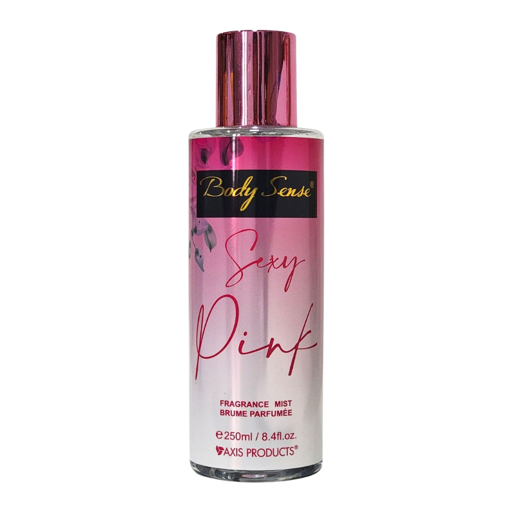 SPLASH AXIS PRODUCTS BODY SENSE SEXY PINK 250ML (M)(DUPE DE VICTORIAS SECRET SPLASH EUA SO SEXY 250ML