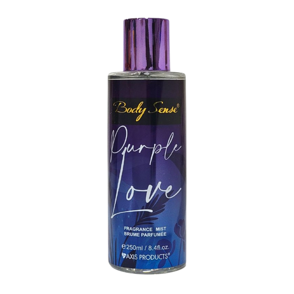 SPLASH AXIS PRODUCTS BODY SENSE PURPLE LOVE 250ML (M)(DUPE DE VICTORIAS SECRET SPLASH PURE SEDUCTION 250ML)