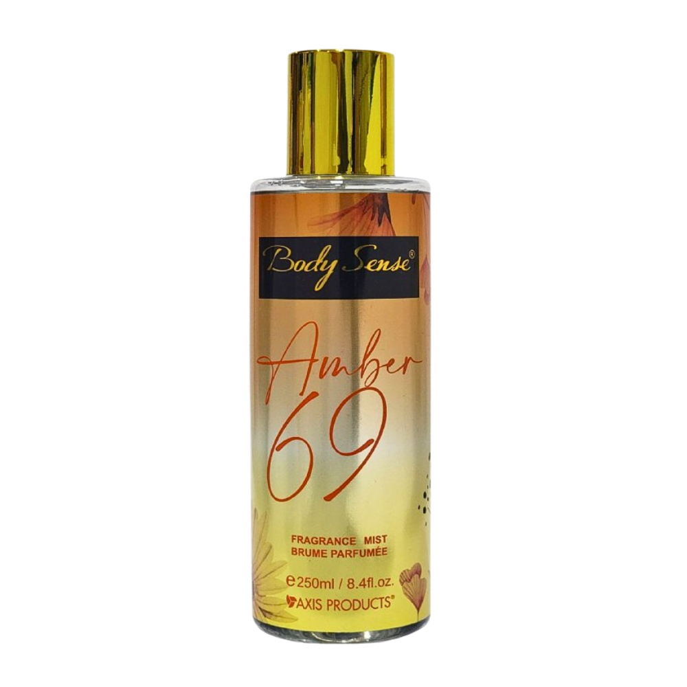 SPLASH AXIS PRODUCTS BODY SENSE AMBER 69 250ML (M)(DUPE DE VICTORIAS SECRET SPLASH AMBER ROMANCE 250ML)
