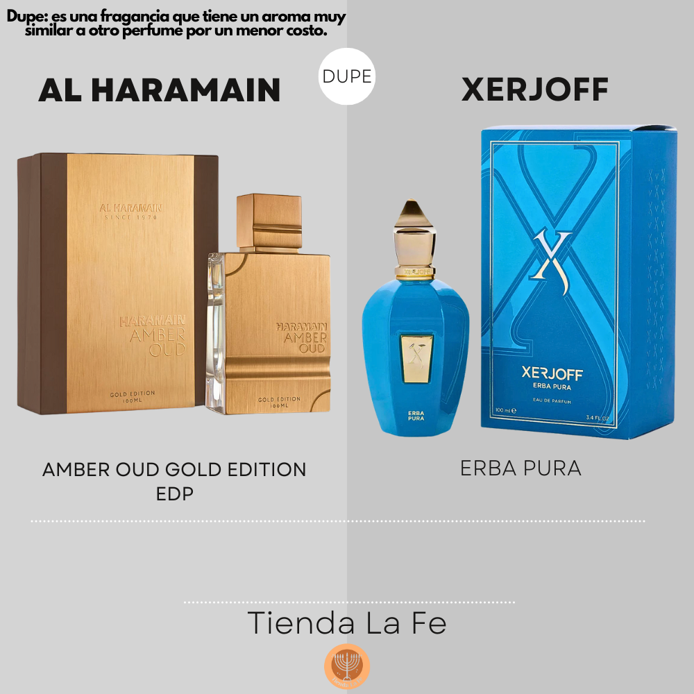 AL HARAMAIN AMBER OUD GOLD EDITION EDP 60ML (U) (DUPE XERJOFF ERBA PURA EDP)