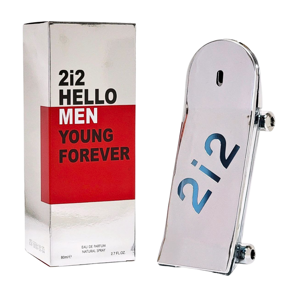 2i2 MEN YOUNG FOREVER EDP 80ML (H) (AROMA SIMILAR CAROLINA HERRERA 212 HEROES YOUNG EDT)