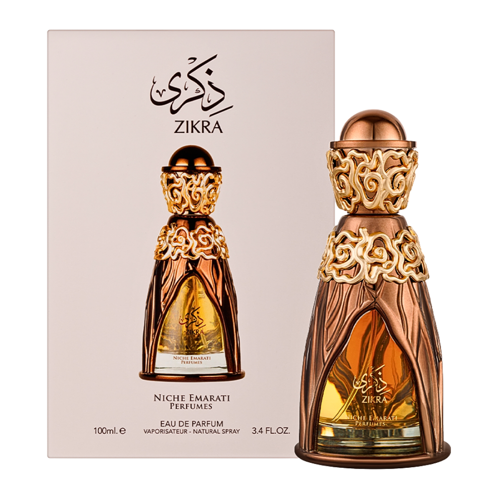 LATTAFA NICHE EMARATI PERFUMES ZIKRA EPD 100ML (U) (DUPE KILIAN ANGELS SHARE EDP)