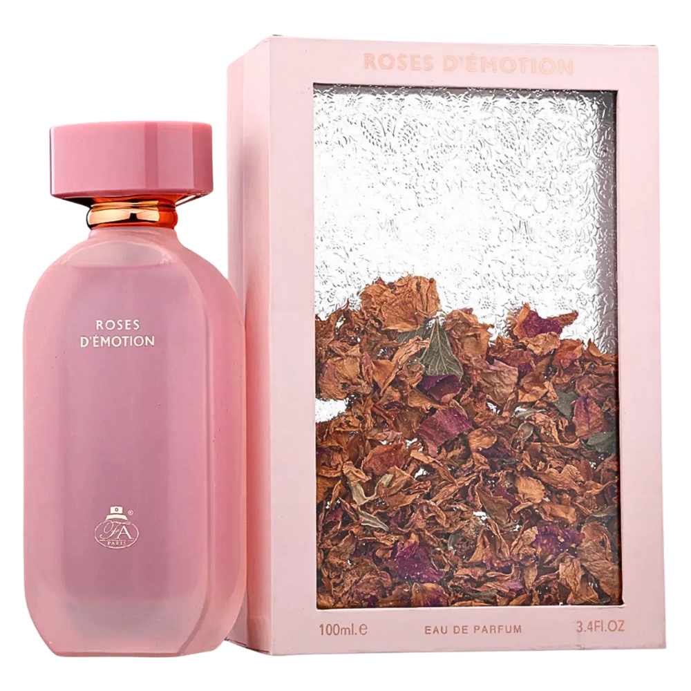 FRAGRANCE WORLD FRENCH AVENUE ROSES D EMOTION EDP 100ML (M) (DUPE BYREDO ROSE OF NO MANS LAND EDP)