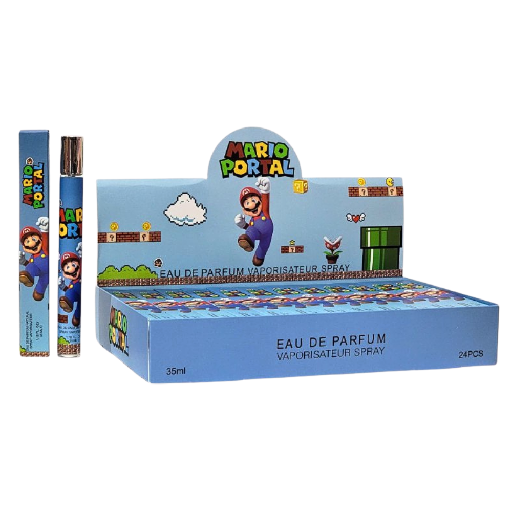 PERFUME EN TUBO PARA NIÑO MARIO BROS PORTAL EDP 35ML (H)