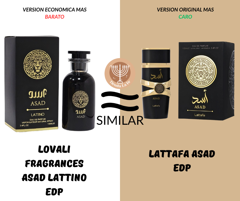 LOVALI FRAGRANCES ASAD LATTINO EDP 100ML (H) (AROMA SIMILAR LATTAFA ASAD EDP)