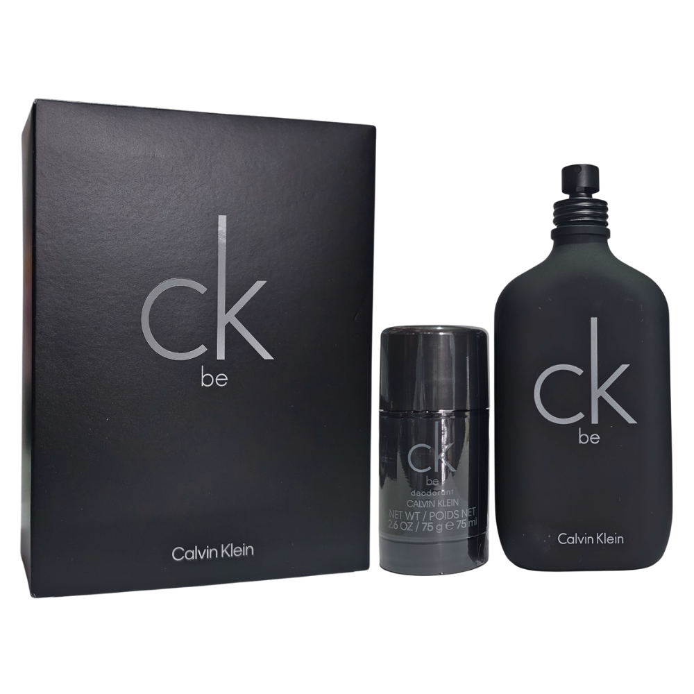 SET CALVIN KLEIN CK BE EDT 200ML, DESODORANTE 75ML (H)