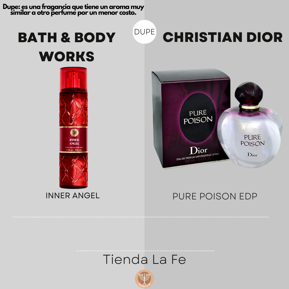 BATH & BODY WORKS SPLASH INNER ANGEL 236ML (M) (DUPE DIOR PURE POISON EDP)