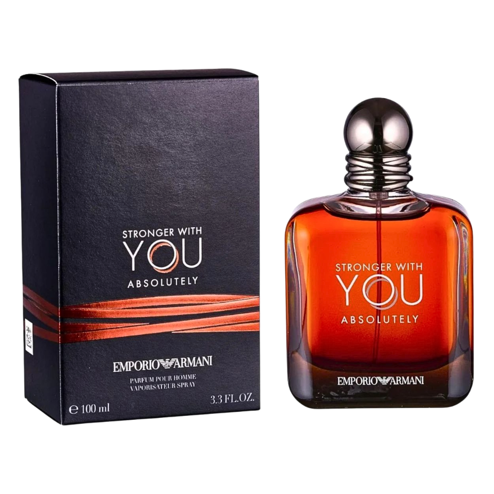 GIORGIO ARMANI EMPORIO ARMANI STRONGER WITH ABSOLUTELY POUR HOMME PARFUM 100ML (H)