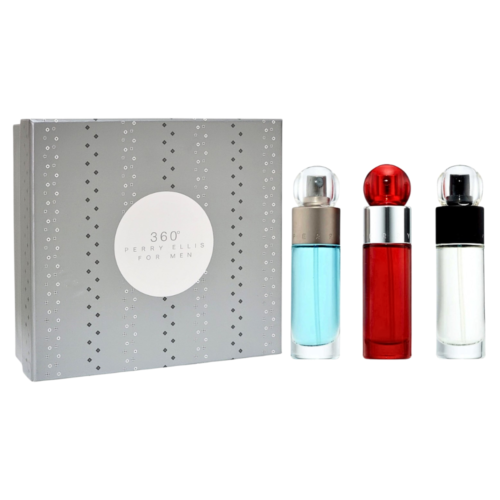 SET PERRY ELLIS 360 MEN TRIO  EDT 30ML, EDT 30ML, EDT 30ML (H)