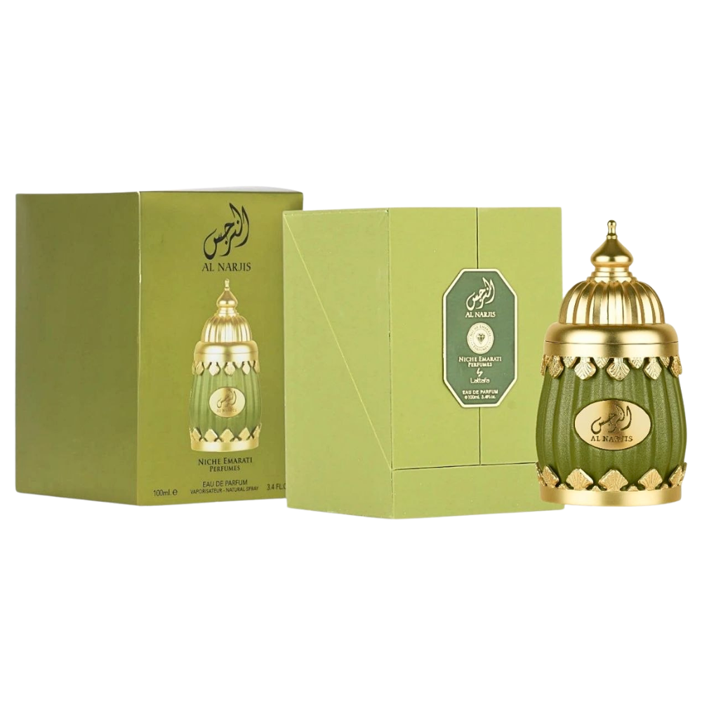 LATTAFA NICHE AL NARJIS EDP 100ML (U) (DUPE MEMO PARIS IRISH LEATHER EDP)
