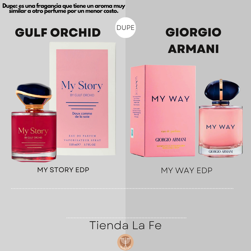 My Story Gulf Orchid 110ml ユニセックス香水 My Story Gulf Orchid perfume - a fragrance for women and men