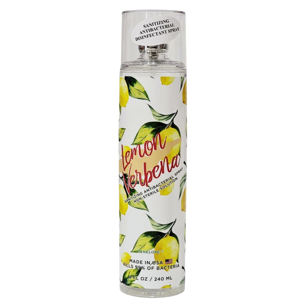 DESINFECTANTE SPRAY ANTIBACTERIAL AROMATIZADO LEMON VERBENA PENELOPE 240ML