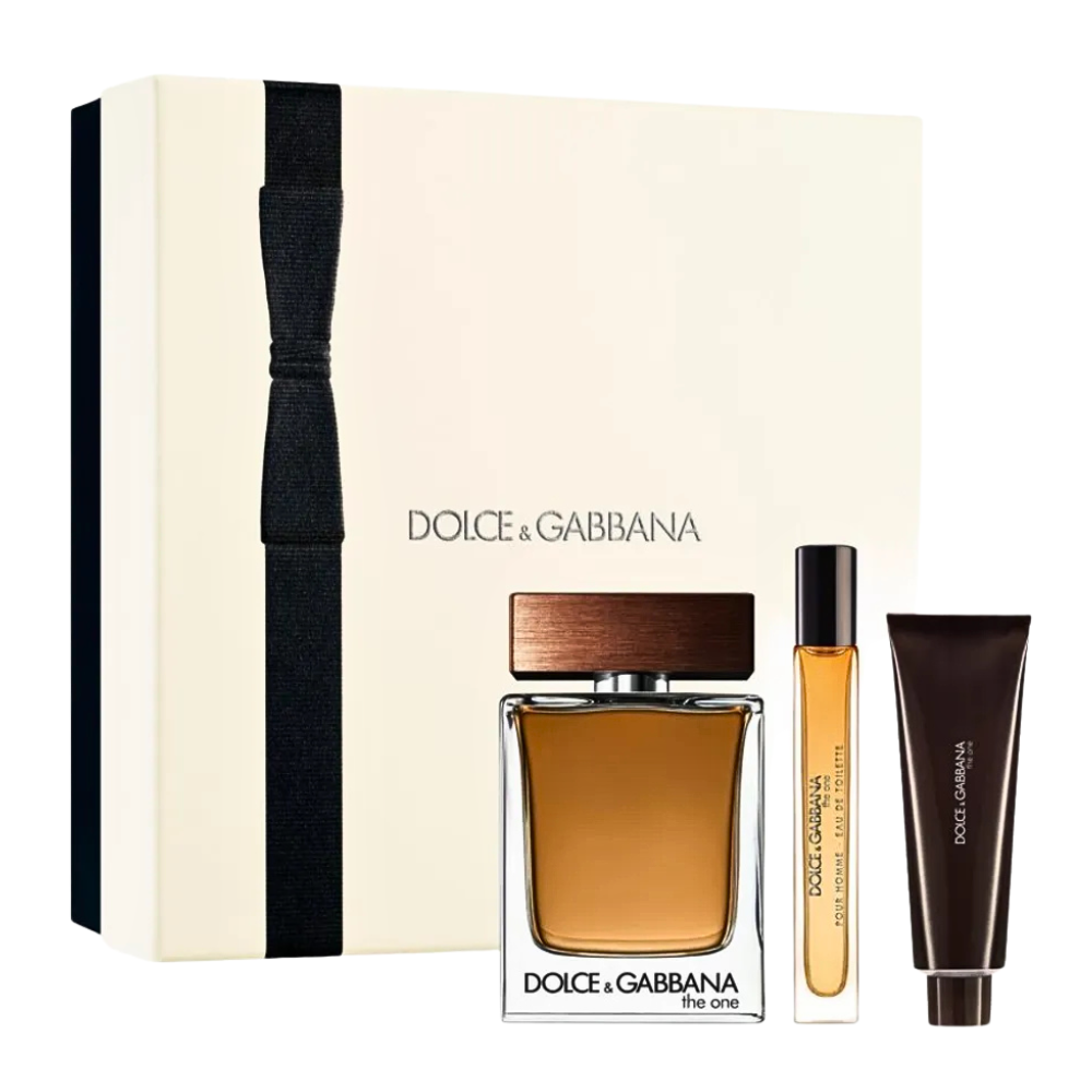 SET DOLCE & GABBANA THE ONE POUR HOMME EDT 100ML, EDT 10ML, SHOWER GEL 50ML (H)