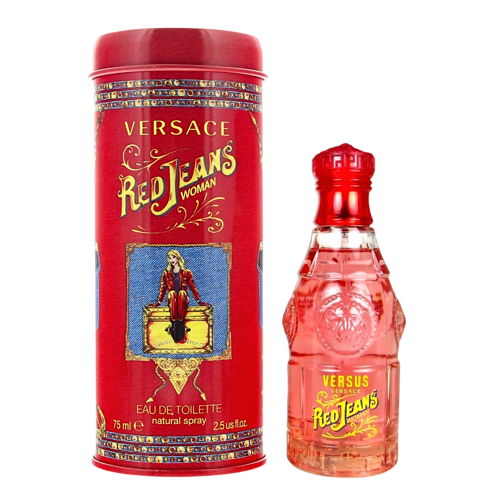VERSACE RED JEANS WOMEN EDT 75ML (M)