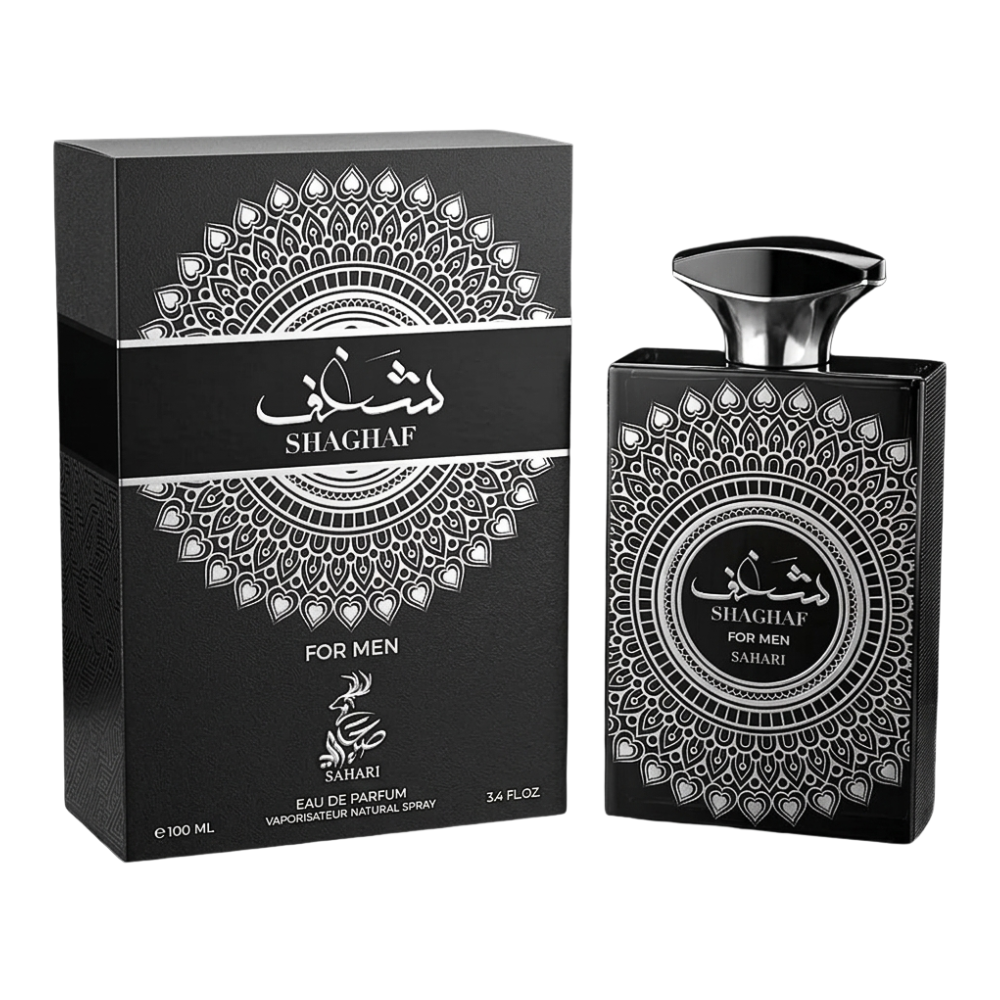SAHARI SHAGHAF FOR MEN EDP 100ML (H) (DUPE PACO RABANNE BLACK XS EDT)