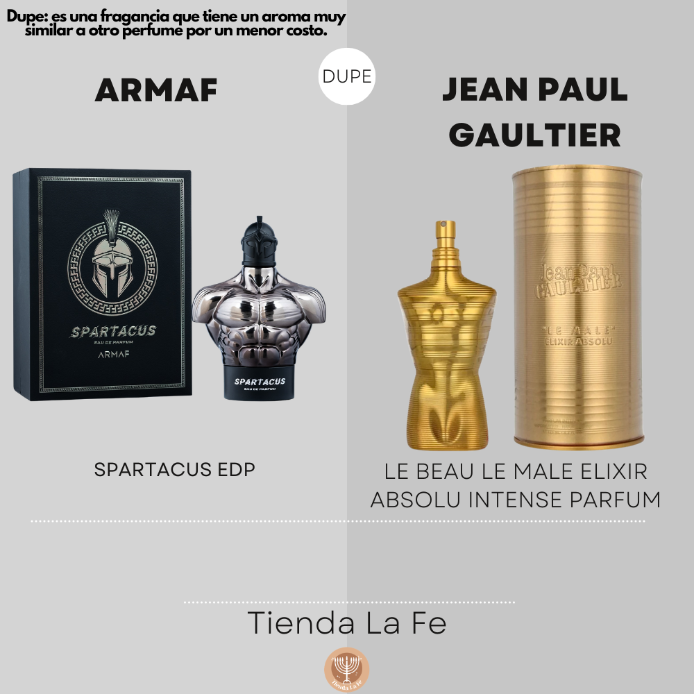 ARMAF SPARTACUS EDP 100ML (H) (DUPE JEAN PAUL GAULTIER LE BEAU LE MALE ELIXIR ABSOLU INTENSE PARFUM)