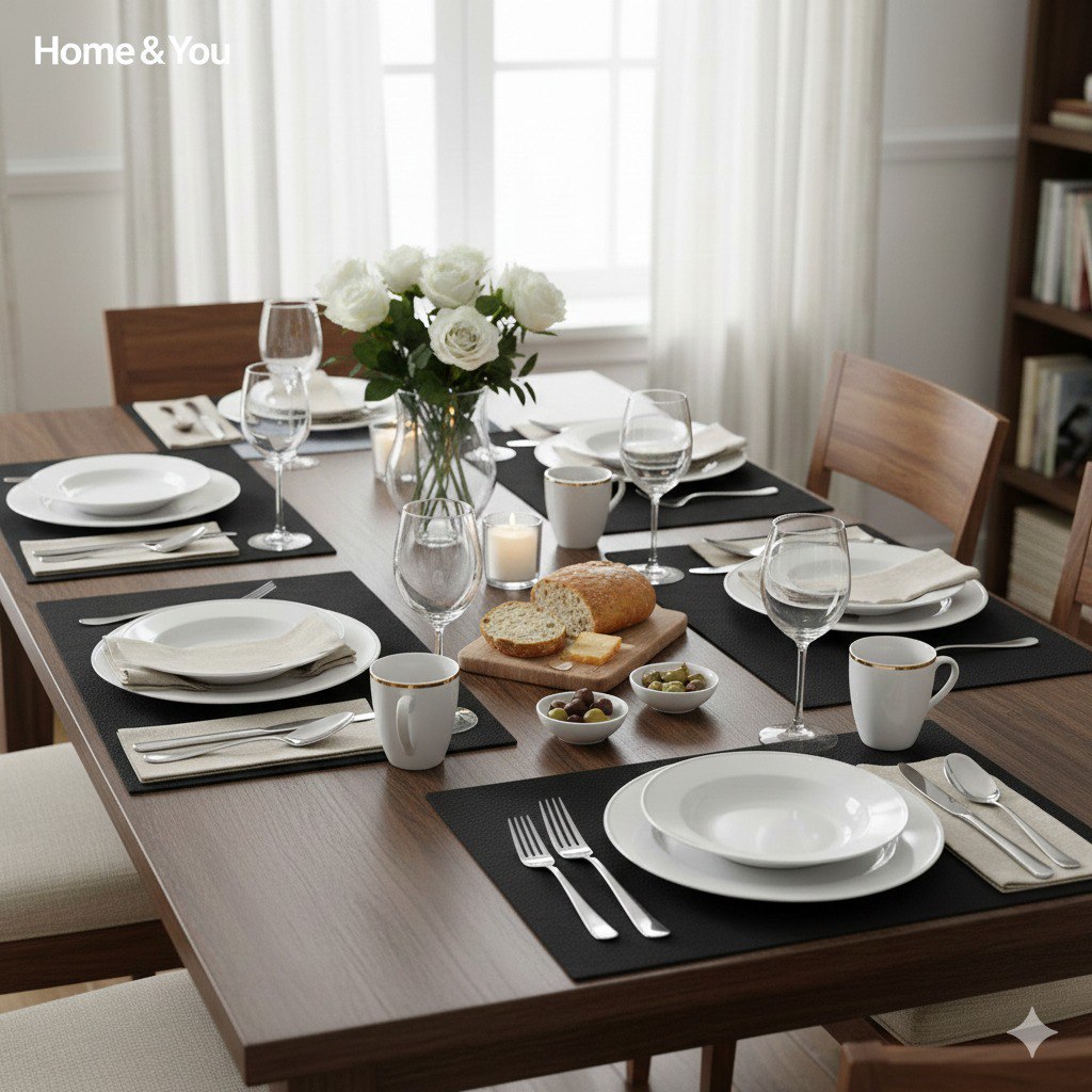 MANTEL RECTANGULAR PARA MESA 8 ESTILOS PERFECT KITCHEN 33X48CM