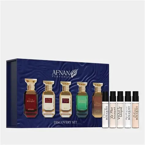 SET MINI AFNAN BOUQUET SERIES DISCOVERY SET EDP  2ML X 5 (M)