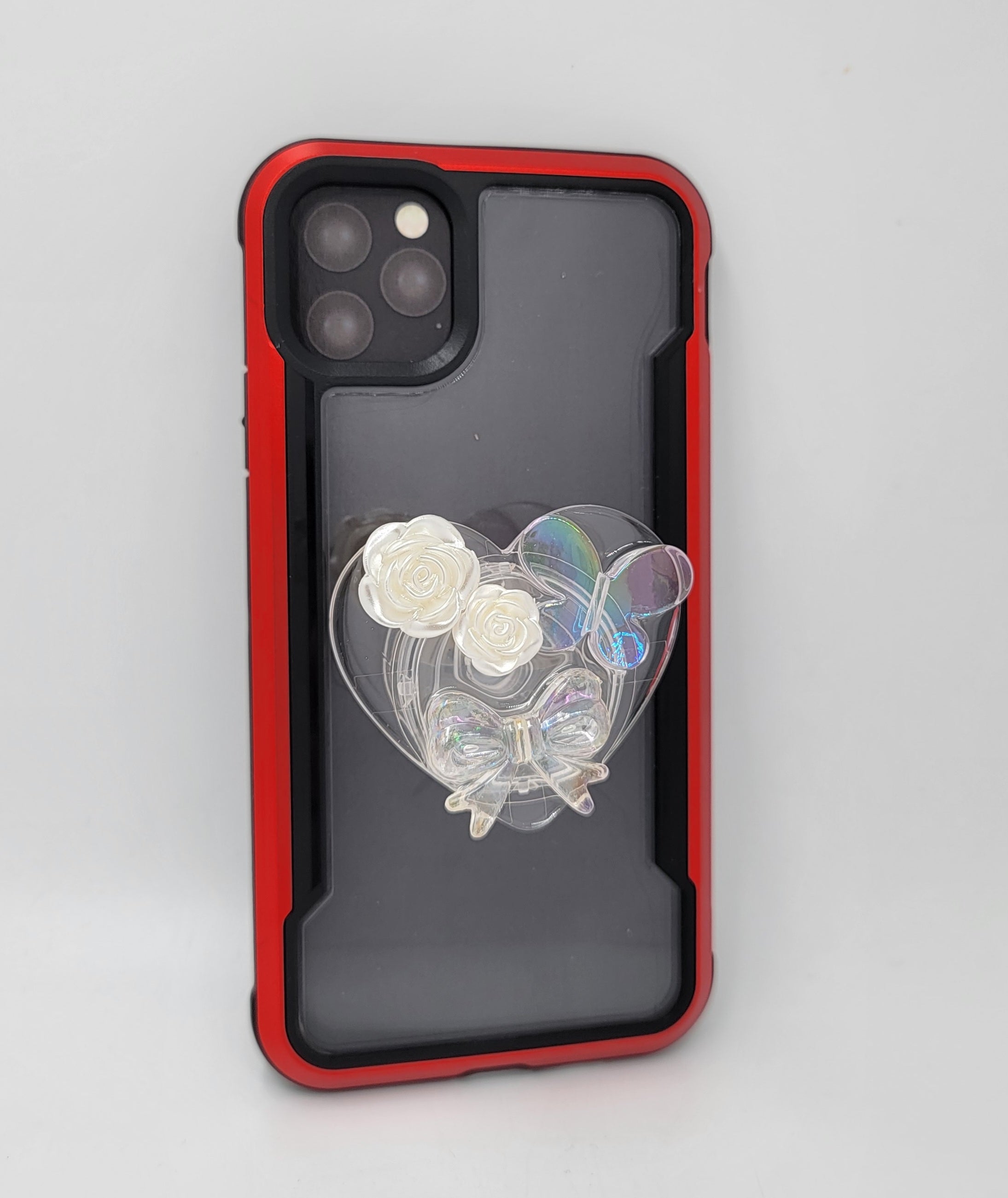SOPORTE PARA CELULAR EN FORMA DE CORAZON