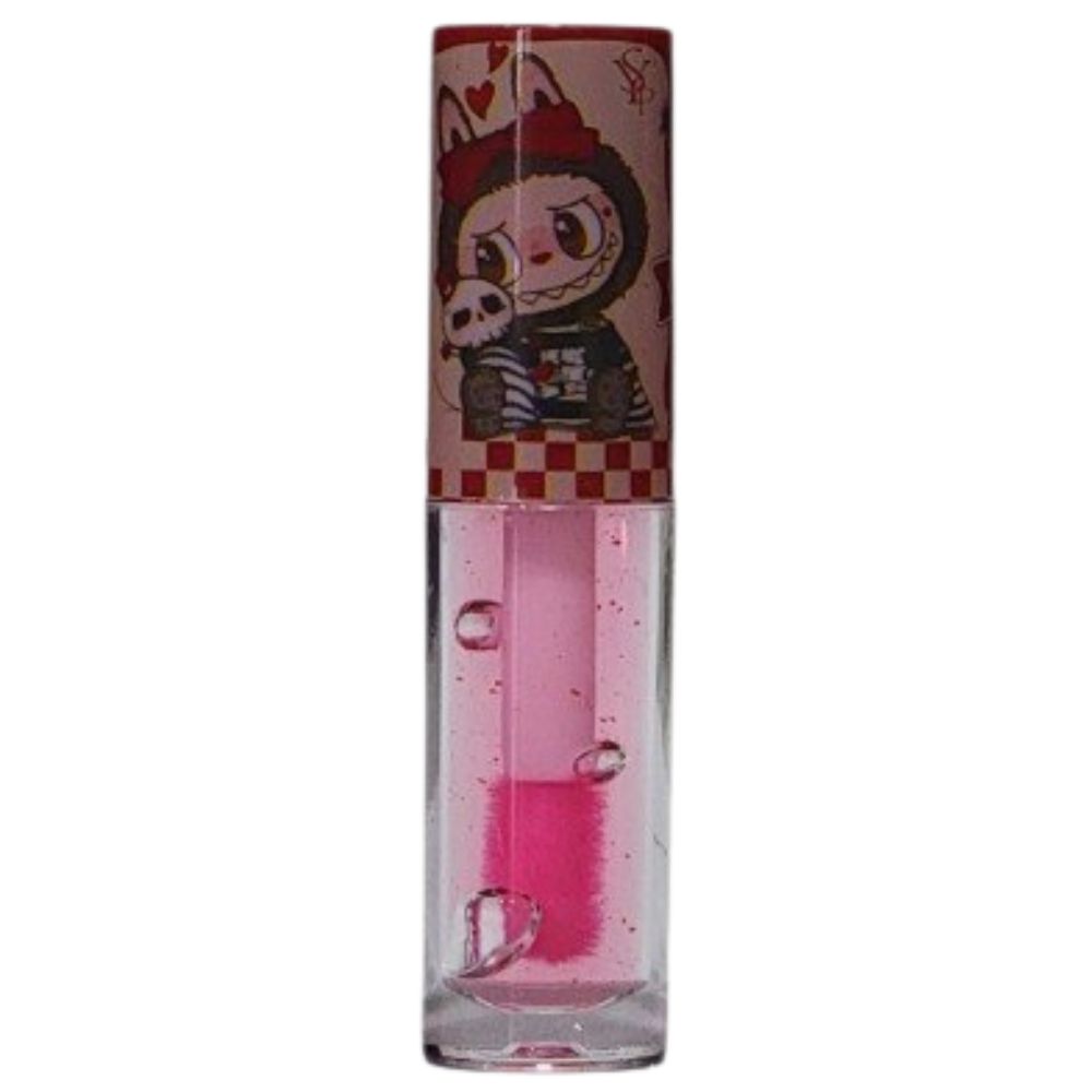 BRILLO LABIAL CON DISEÑO DE LABUBU
