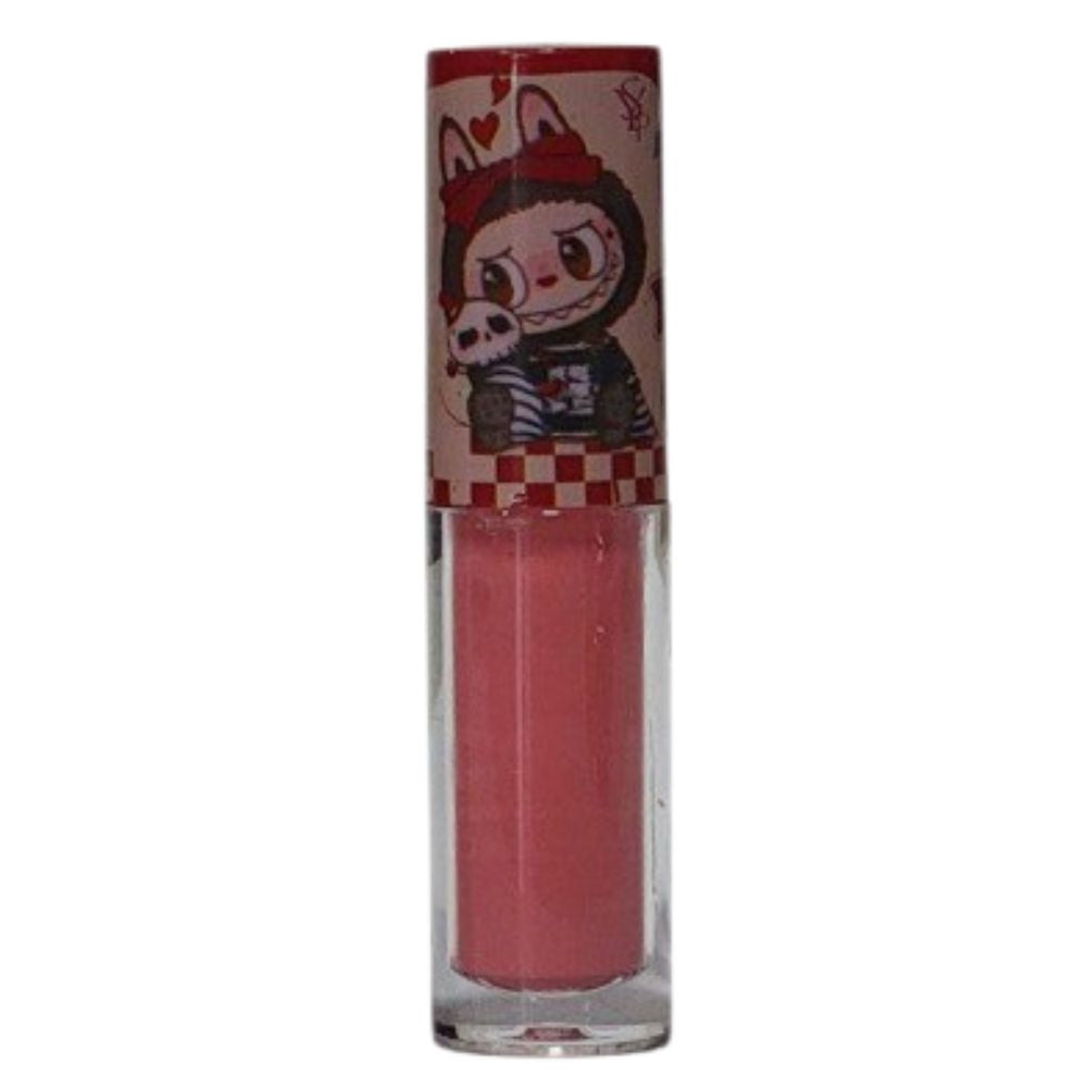 BRILLO LABIAL CON DISEÑO DE LABUBU
