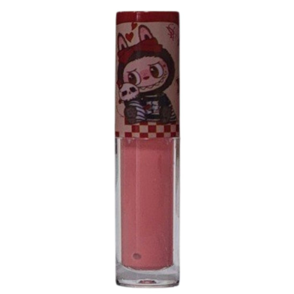 BRILLO LABIAL CON DISEÑO DE LABUBU