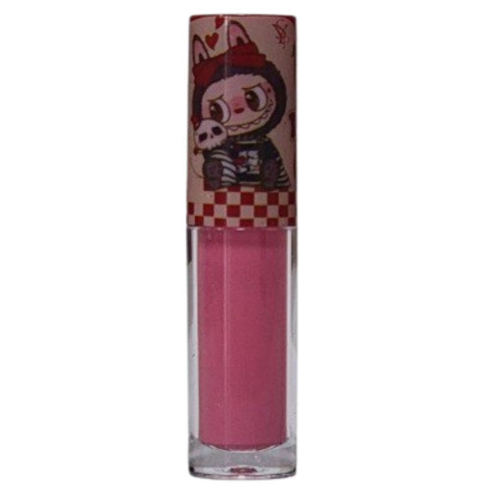 BRILLO LABIAL CON DISEÑO DE LABUBU