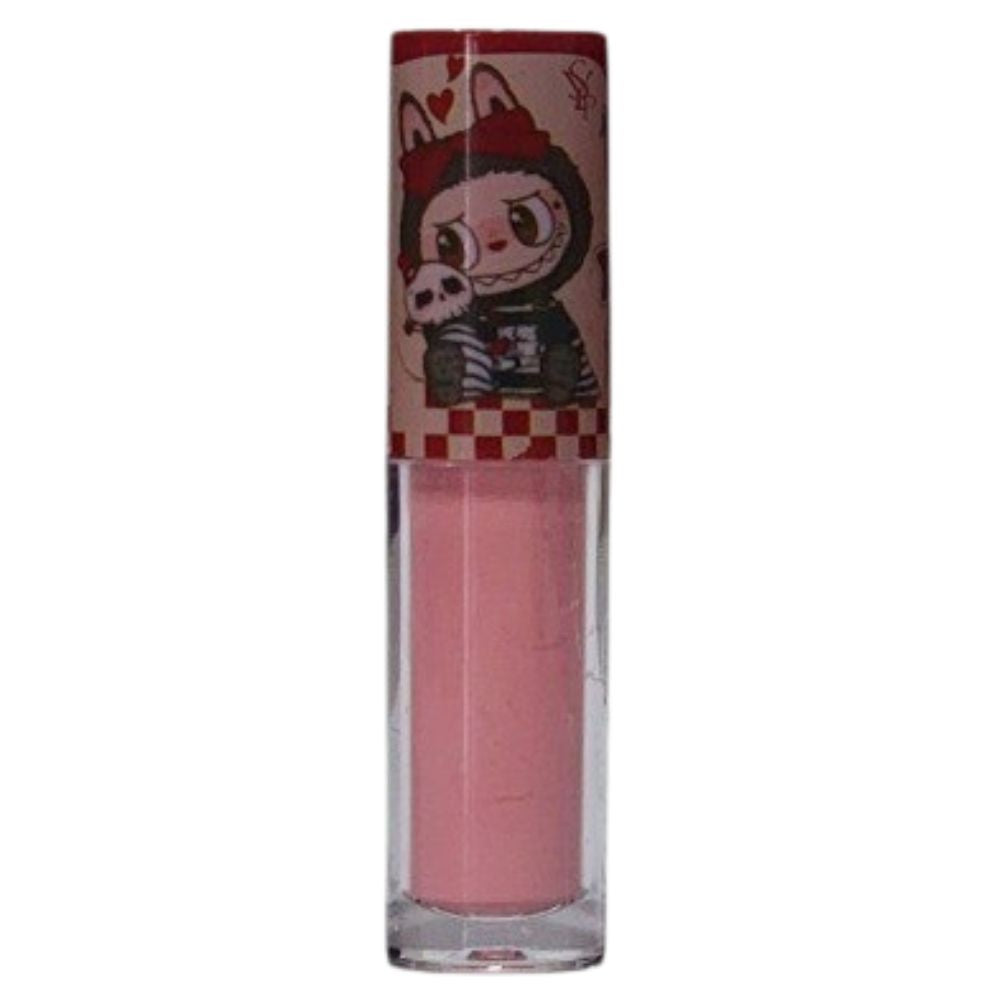 BRILLO LABIAL CON DISEÑO DE LABUBU