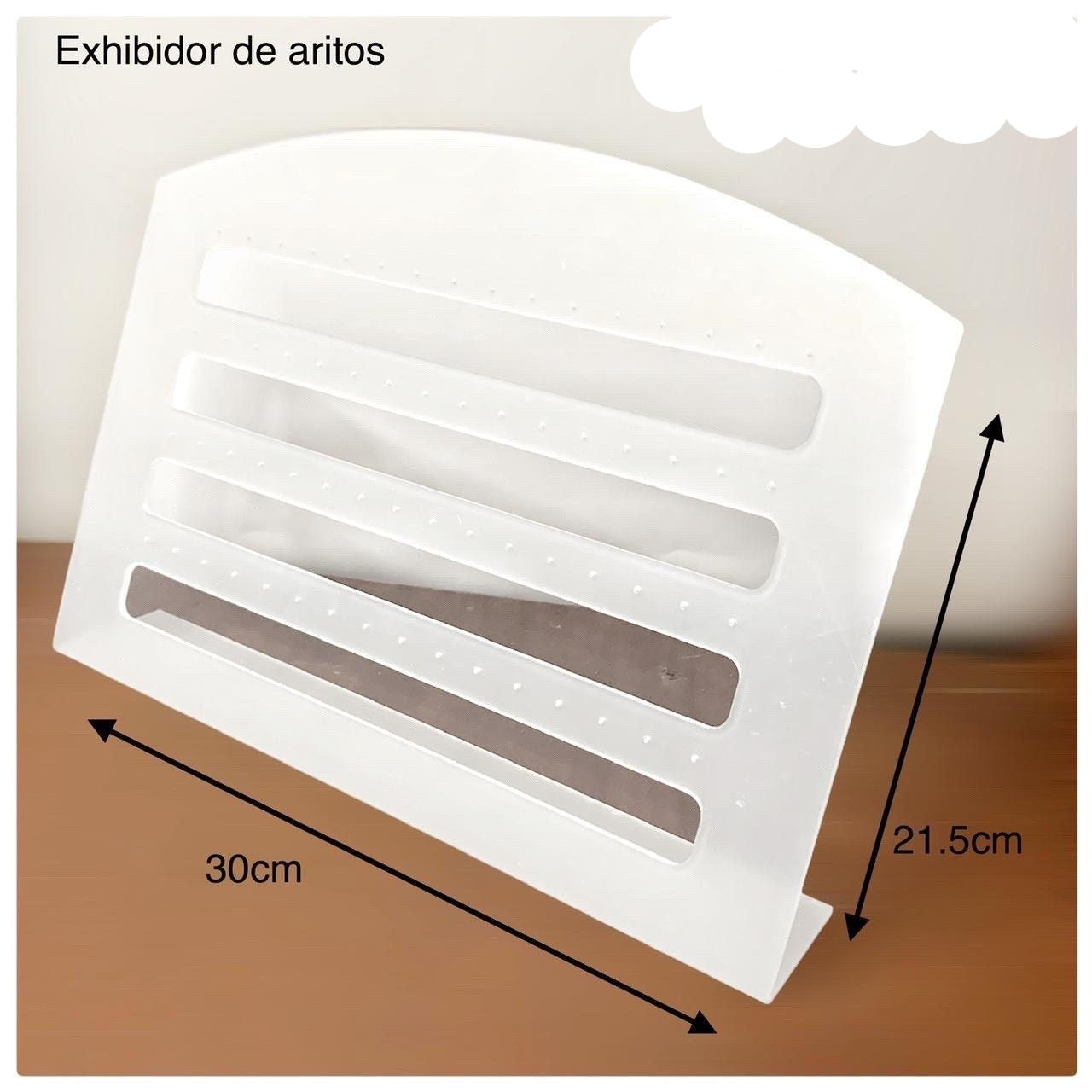 MAQUETA PARA ARITOS JOYERIA 30 CM ANCHO X 21CM ALTO