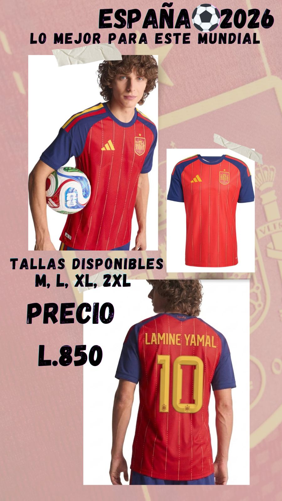 CAMISETA DE FUTBOL PARA HOMBRE VARIOS EQUIPOS