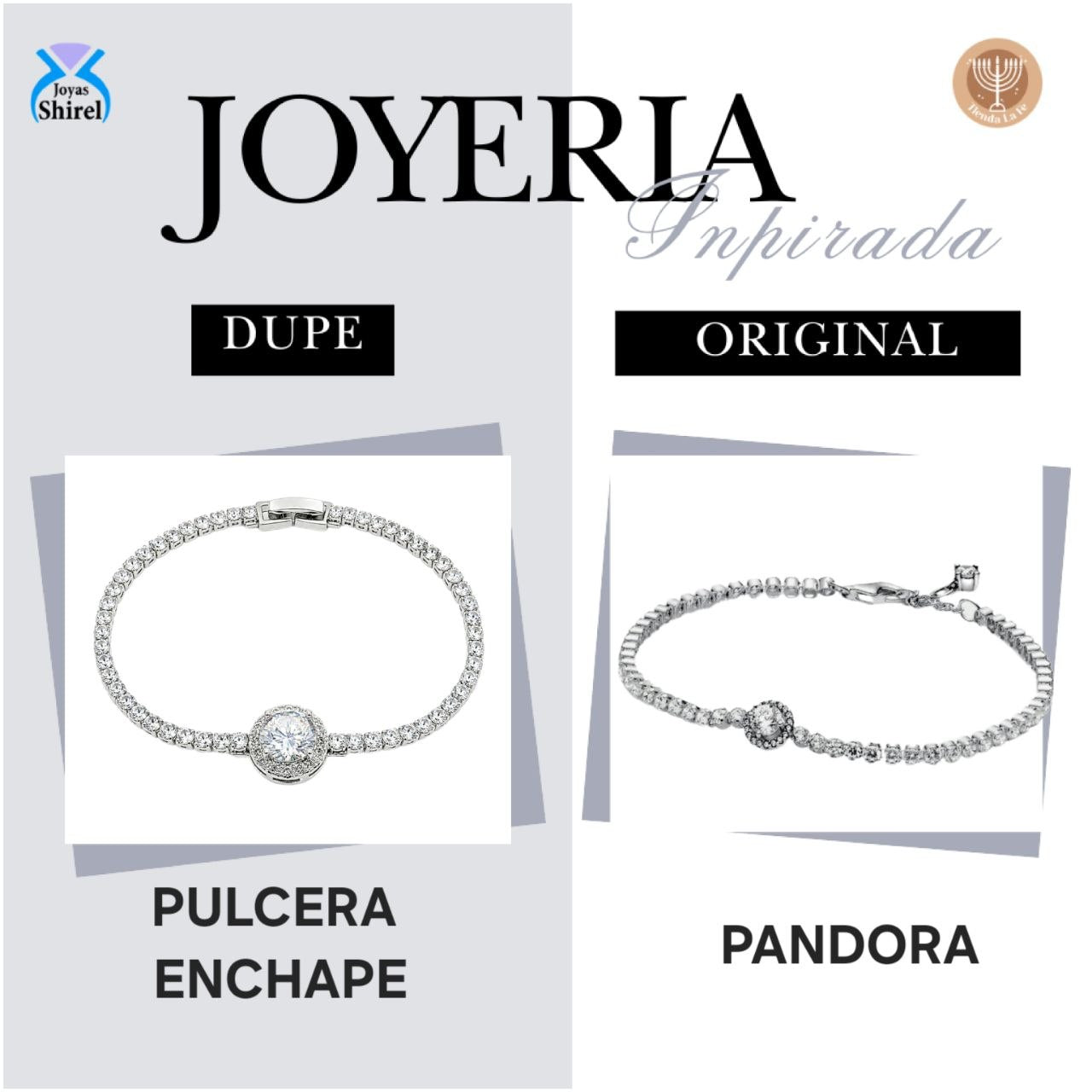 PULSERA DE ENCHAPE PARA DAMA