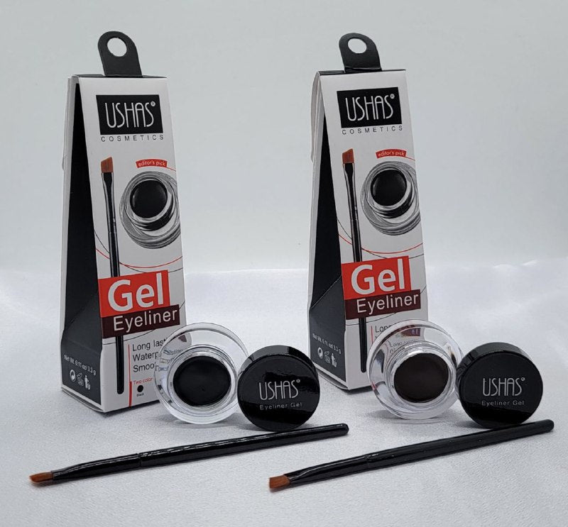 GEL DELIENADOR DE OJOS DE ALTA DURACION A PRUEBA DE AGUA USHAS 3.3G
