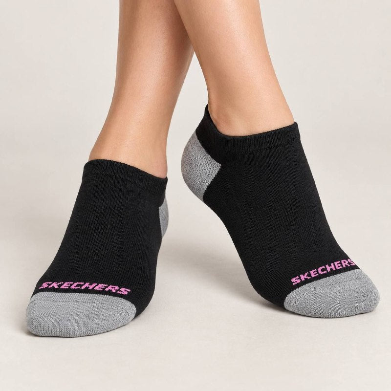 CALCETA TOBILLERA SKECHERS ORIGINAL PARA MUJER 10 PARES TALLA: 9-11