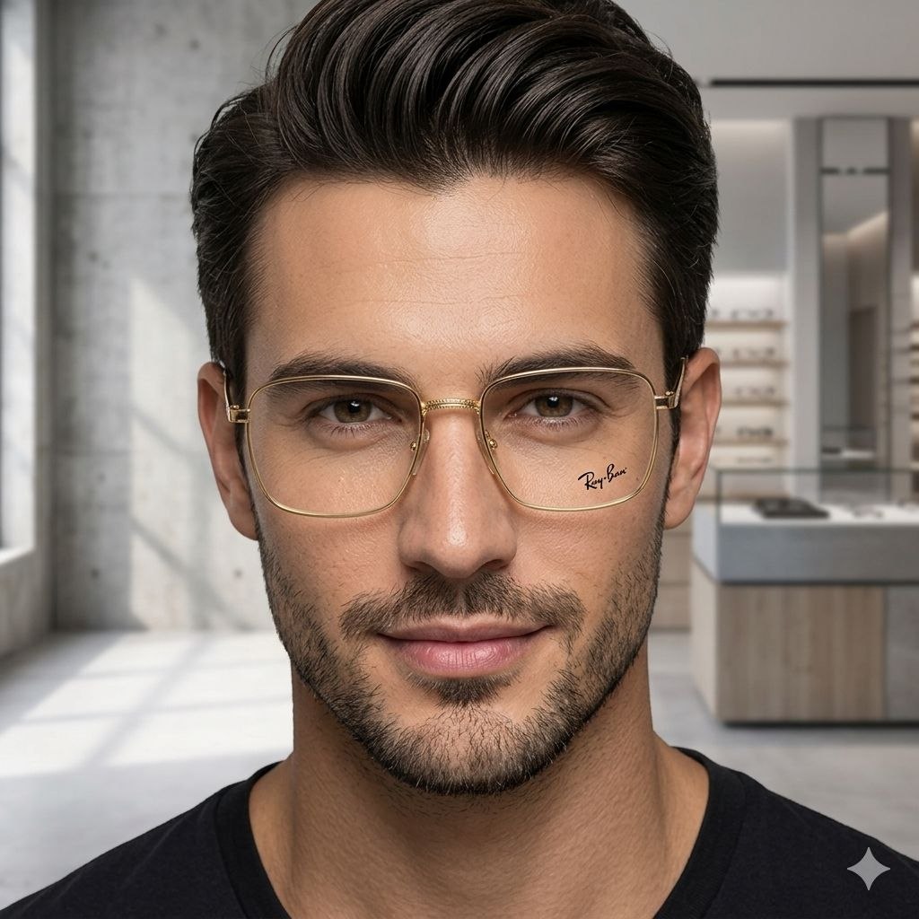 LENTES ORIGINALES PARA GRADUAR PARA CABALLERO RAY-BAN