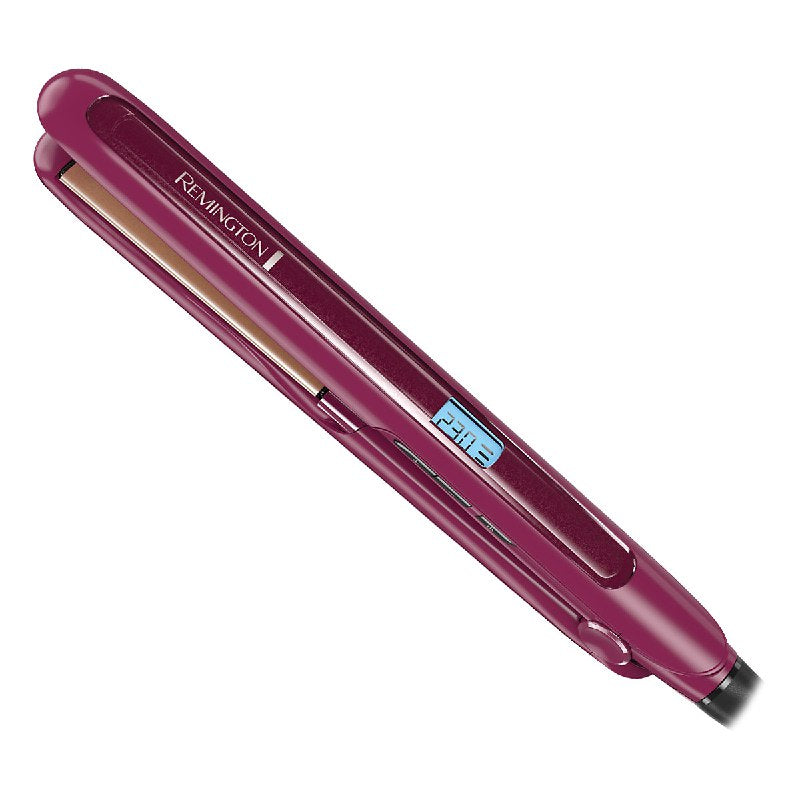 PLANCHA PARA EL CABELLO DE TRIPLE FUSION QUERATINA, ARGAN Y MACADAMIA MAS BRILLO Y MENOS FRIZZ REMINGTON