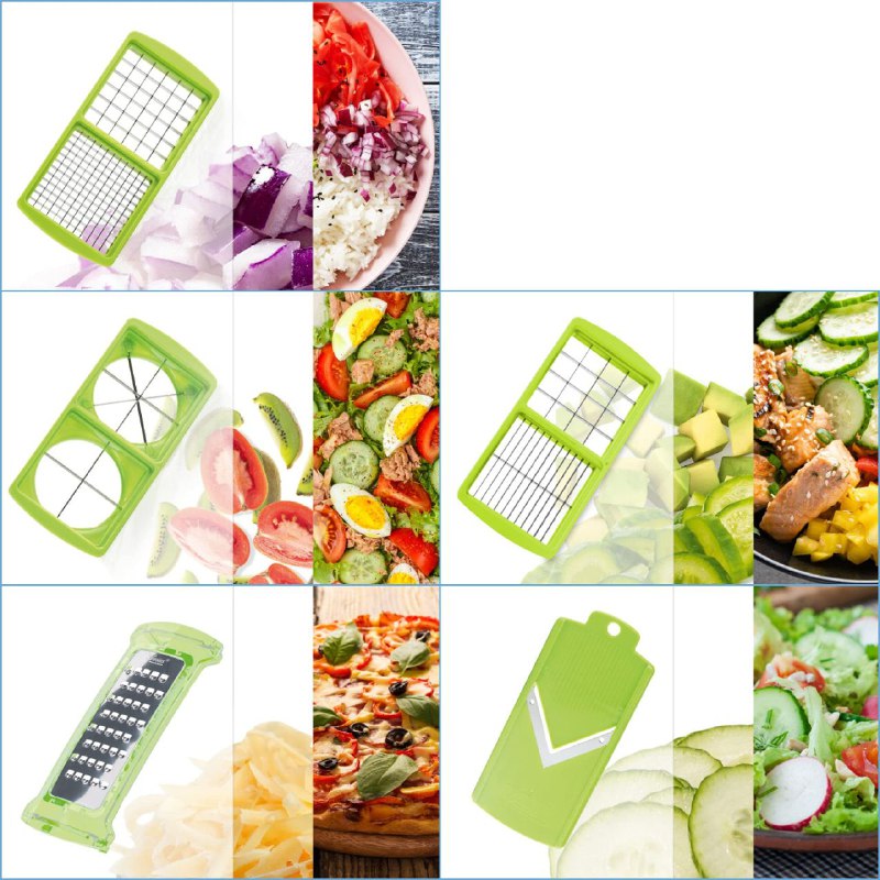 MAQUINA CHISMOLERA, CORTADORA DE VERDURAS 11 EN 1 MULTIFUNCIONAL ONE STEP PRECISION CUTTING