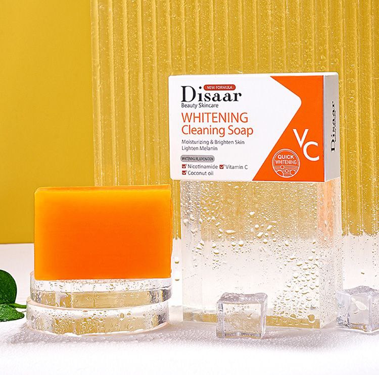 JABON FACIL DE LIMPIEZA BLANQUEADOR CON VITAMINA C DISAAR 100G
