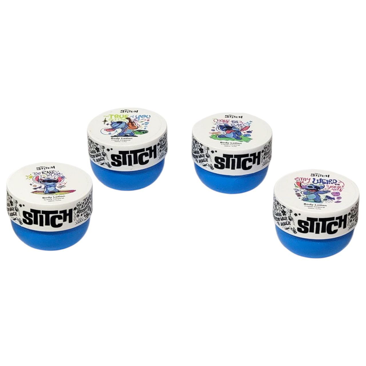 CREMA CORPORAL PARA BEBE HIDRATANTE SUAVIZANTE DE RAPIDA ABSORCION NEVADA STITCH 200ML