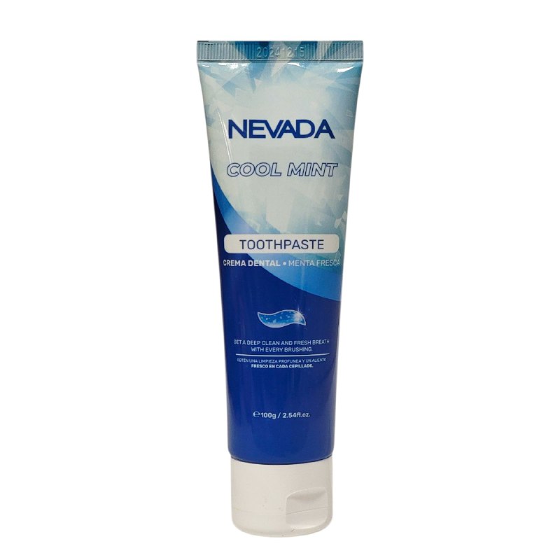 PASTA DENTAL DE LIMPIEZA PROFUNDA DURADERA Y PROTECCION ANTICARIES DE EXTRACTO DE MENTA NEVADA 100G