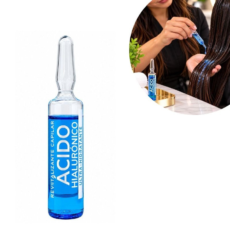 TRATAMIENTO CAPILAR INTENSIVO EN AMPOLLA DE ACIDO HIALURONICO ULTRA HIDRATANTE MAXYBELT PROFESISONAL 10ML