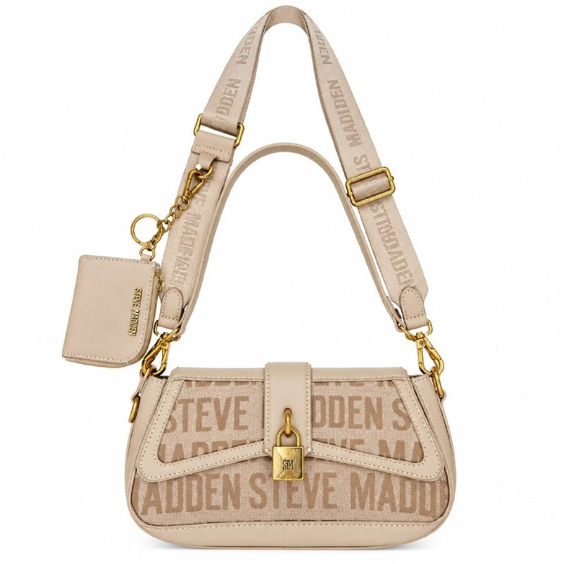 CARTERA ORIGINAL STEVE MADDEN PARA DAMA INCLUYE MINI MONEDERO, 8X10CM 13X24CM